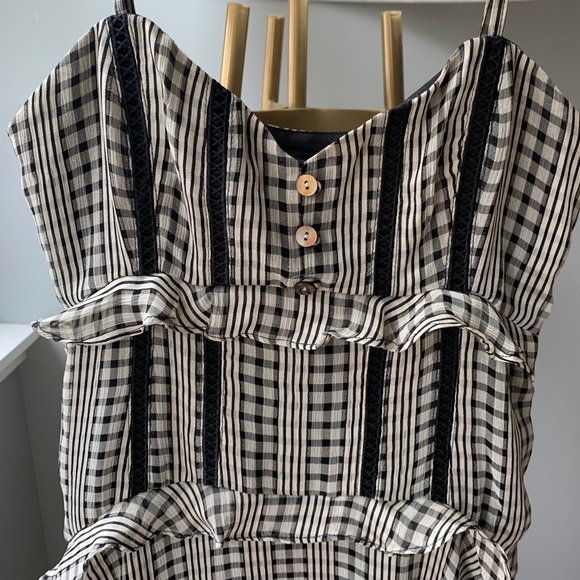 Tularosa black and white dress - XS - Picture 3 of 5